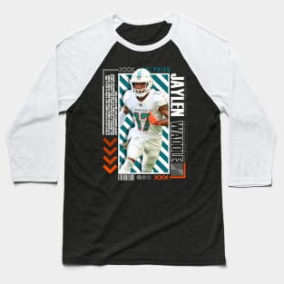 Jaylen Waddle Paper Poster Version 10 Baseball T-Shirt